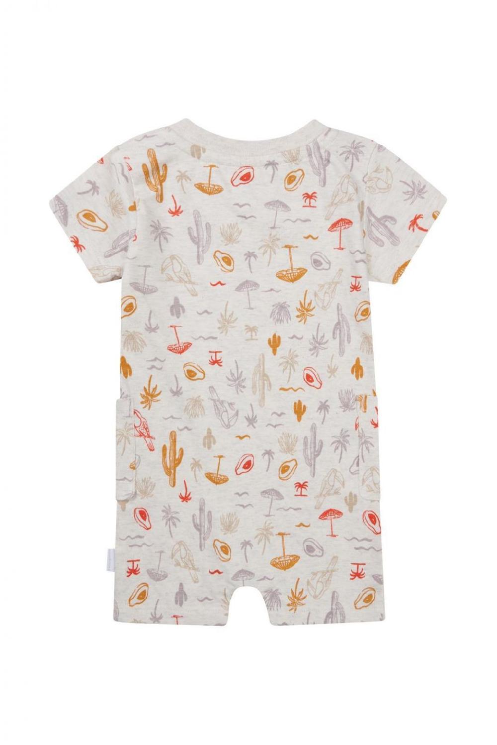 Noppies Boxpak Orebro - Tropical Pattern Off White