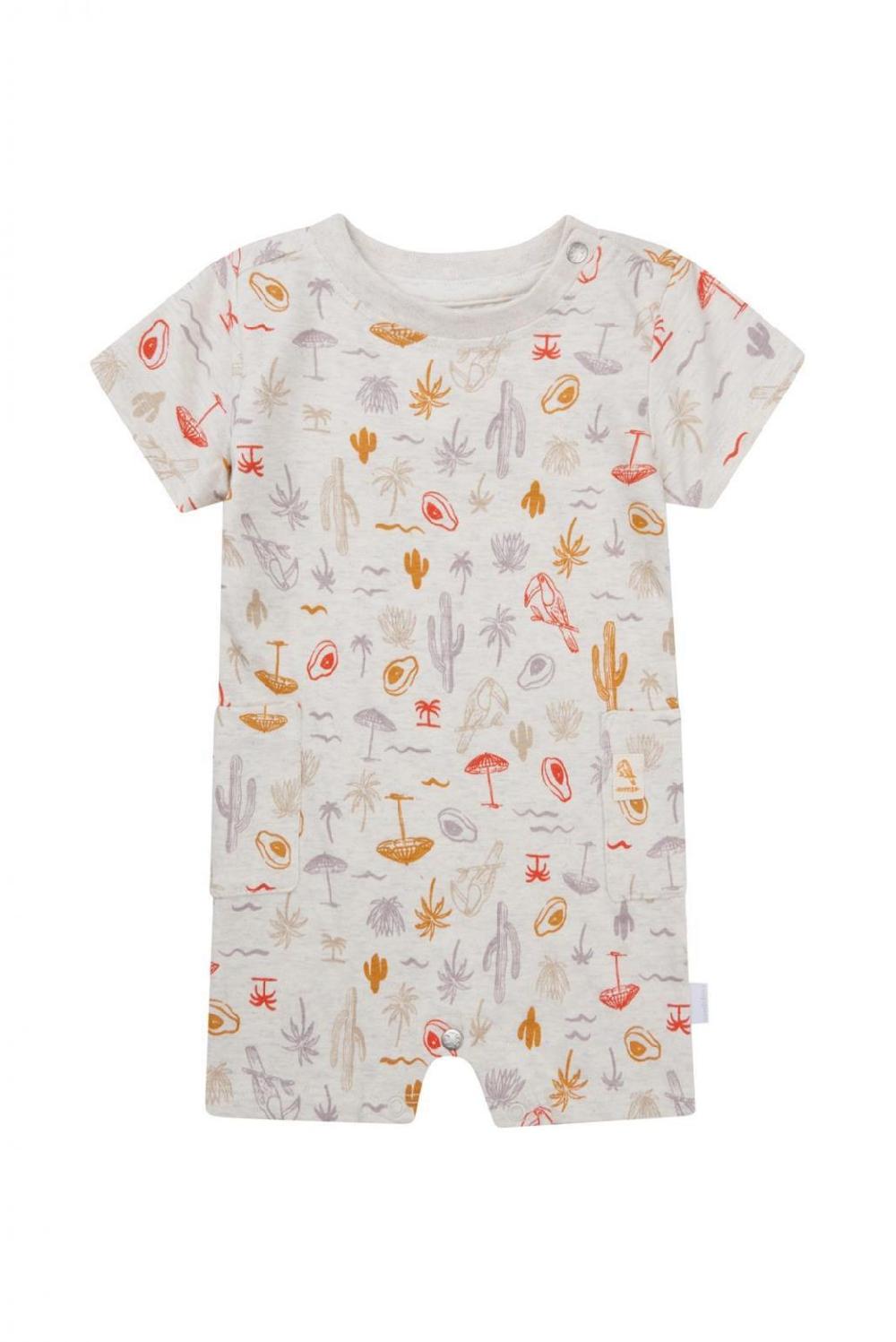 noppies Boxpak Orebro - Tropical pattern Off white