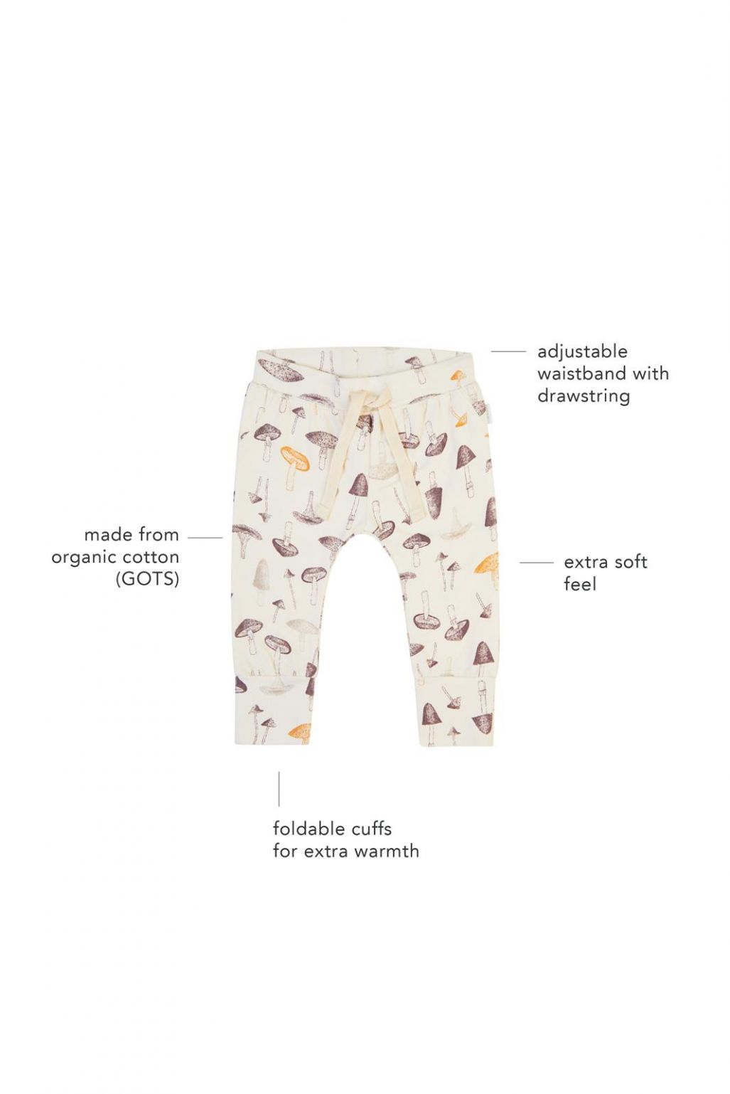 Noppies Broek Givry - Butter Cream