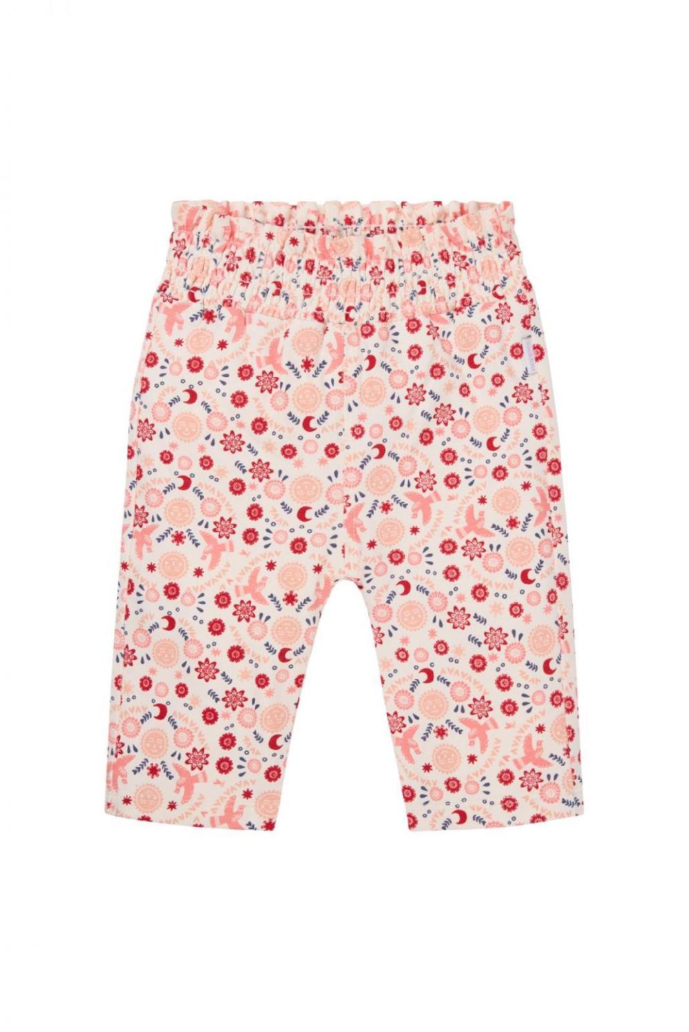 noppies Broek Madras - Floral pattern Pink