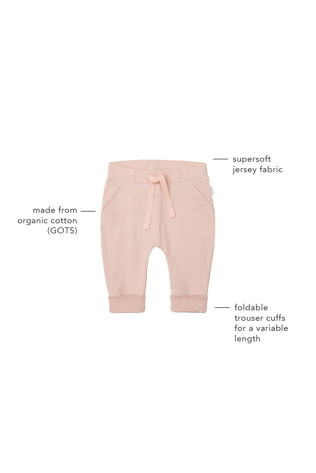 Noppies Broek Naupli - Rose Smoke