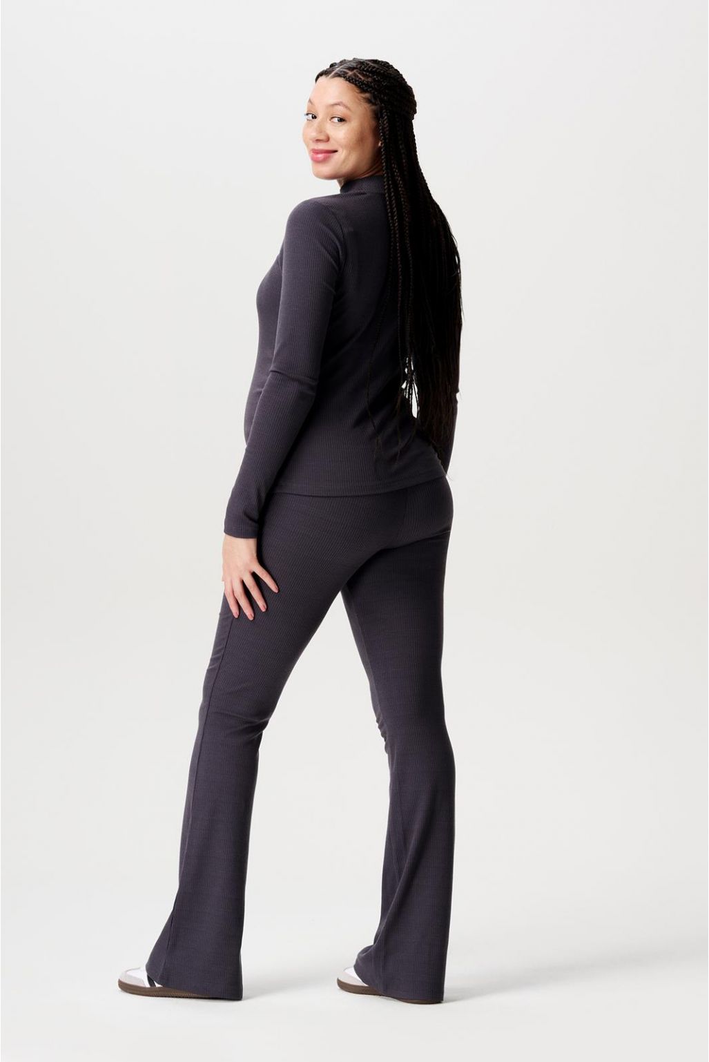 Noppies Casual Broek Flared Heja - Forged Iron