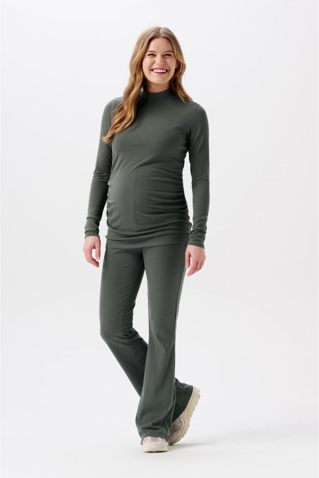 noppies Casual broek flared Heja - Olive
