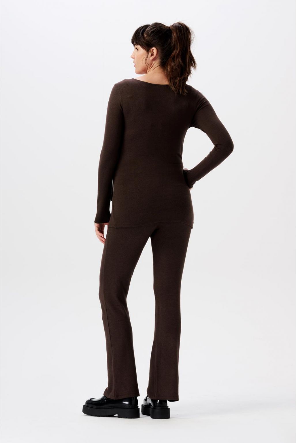 Noppies Casual Broek Flared Luci - Coffee Bean