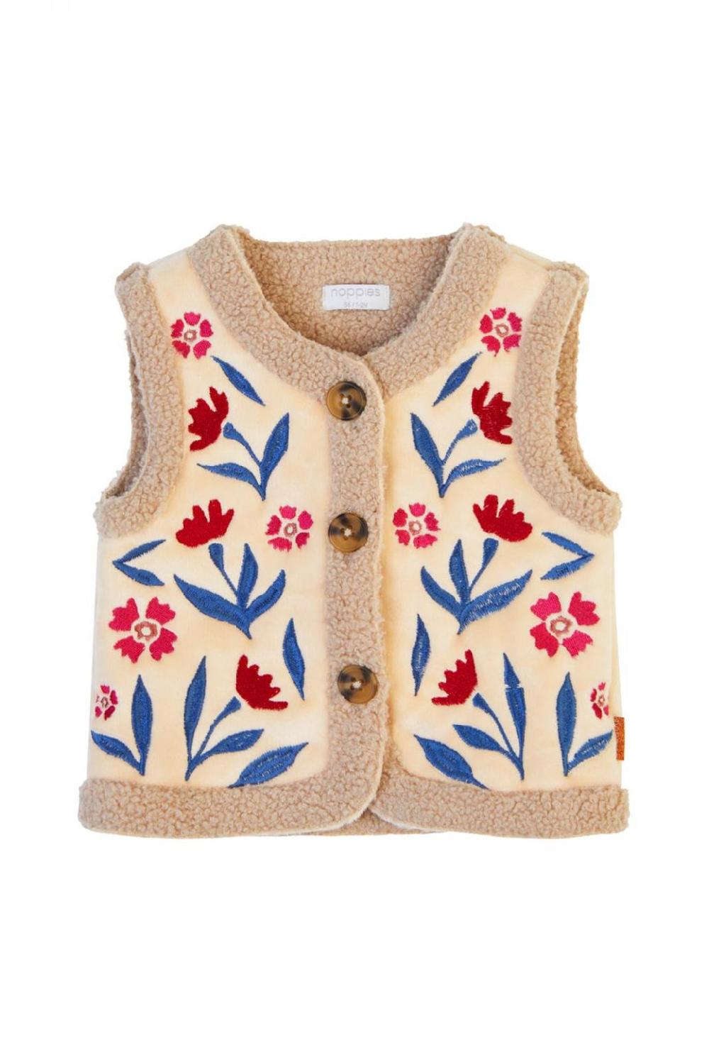Noppies Gilet Ferin - Butter Cream