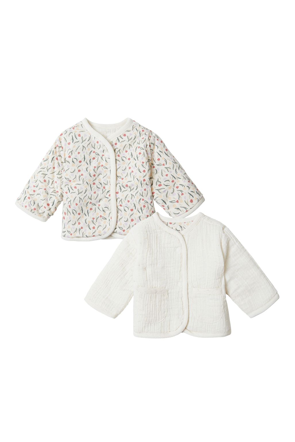 noppies Jack Cypress - Reversible - Whitecap Gray