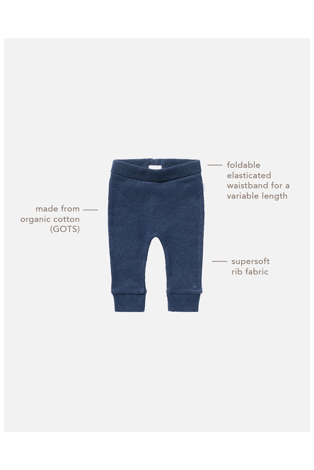 Noppies Joggingbroek Naura - Navy Melange