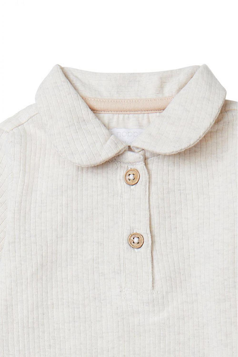 Noppies Jurk Charleston - Oatmeal