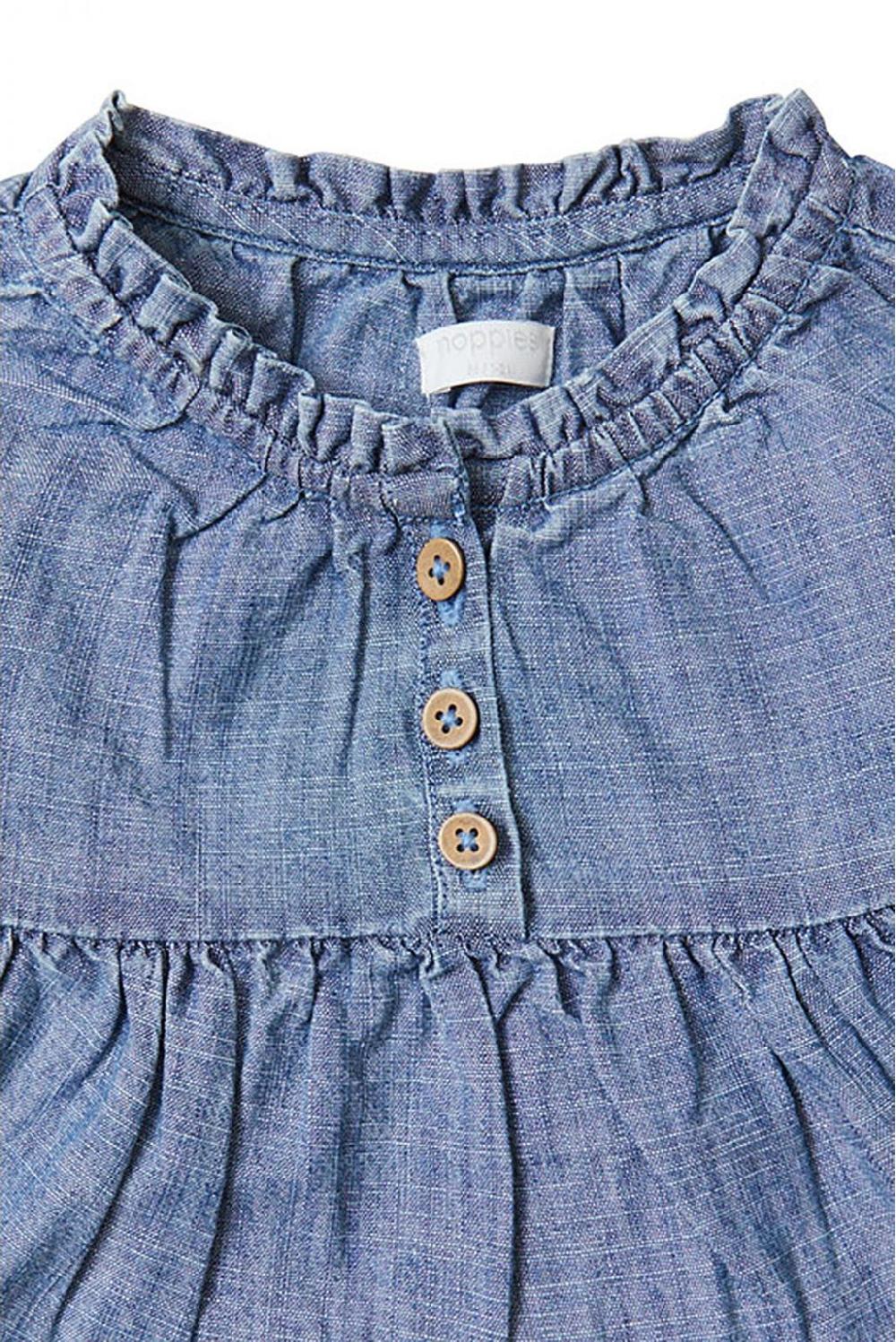 Noppies Jurk Cleveland - Light Aged Blue