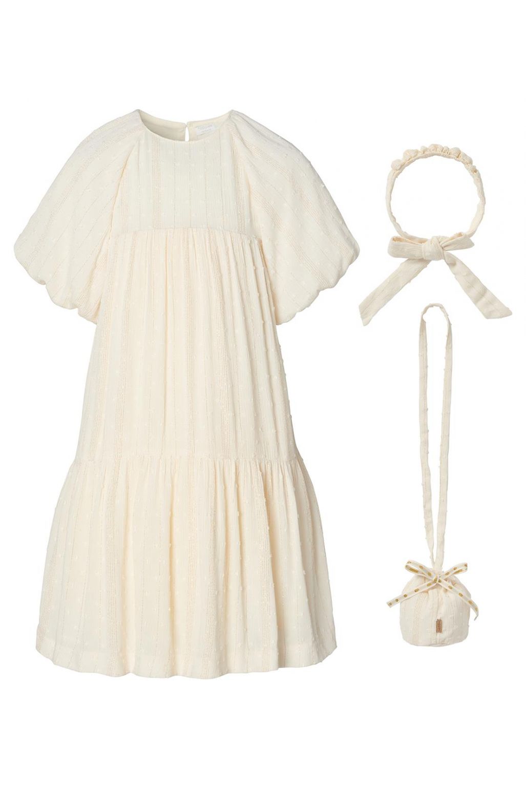 Noppies Jurk Ekalake - Antique White