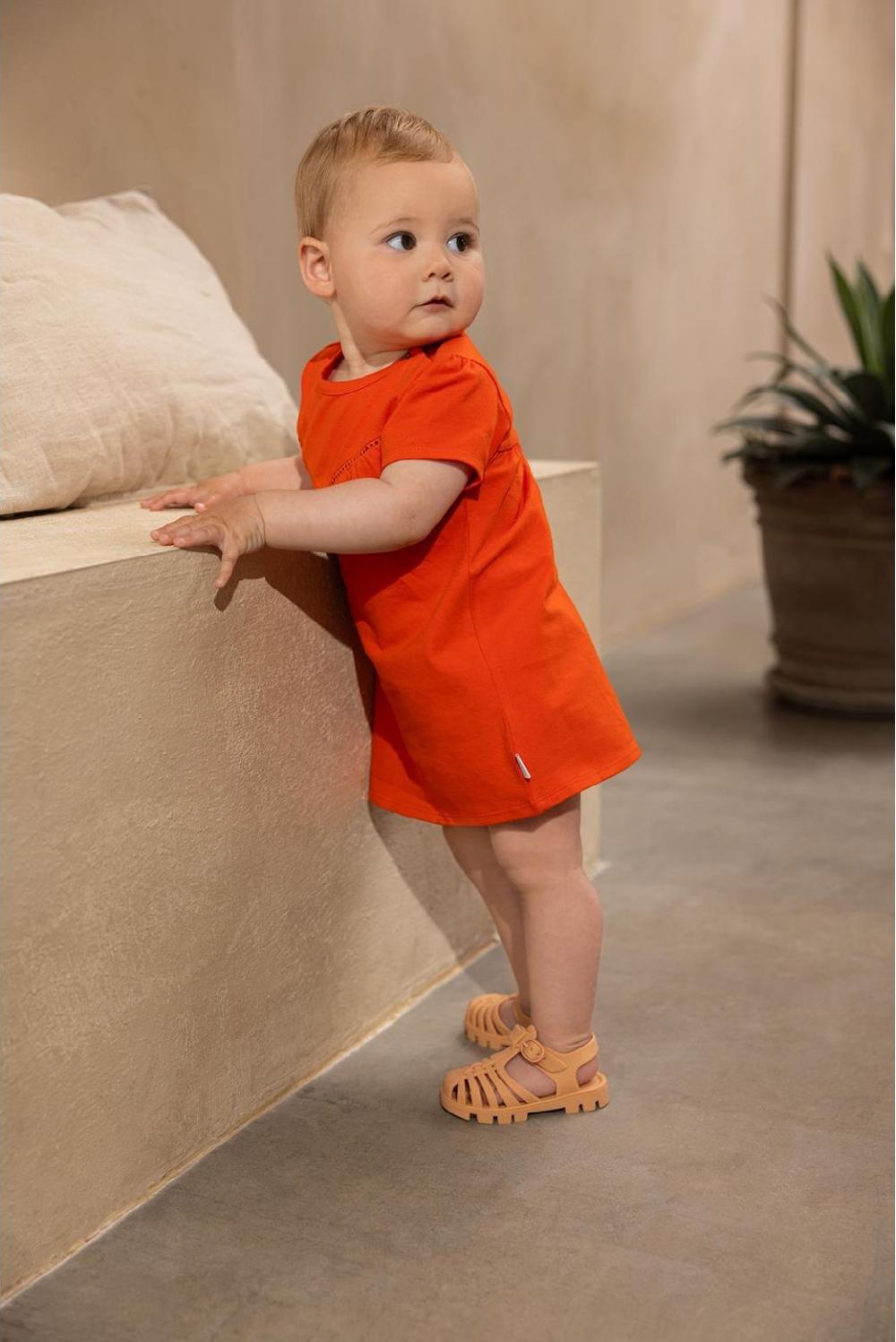 Noppies Jurk Mariposa - Spicy Orange