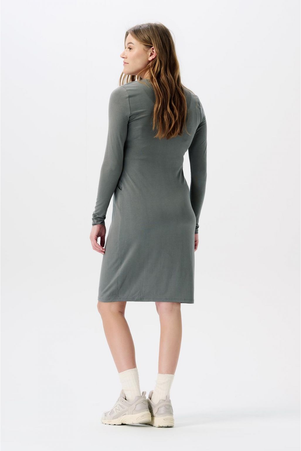 Noppies Jurk Met Voedingsfunctie Gaja - Sage