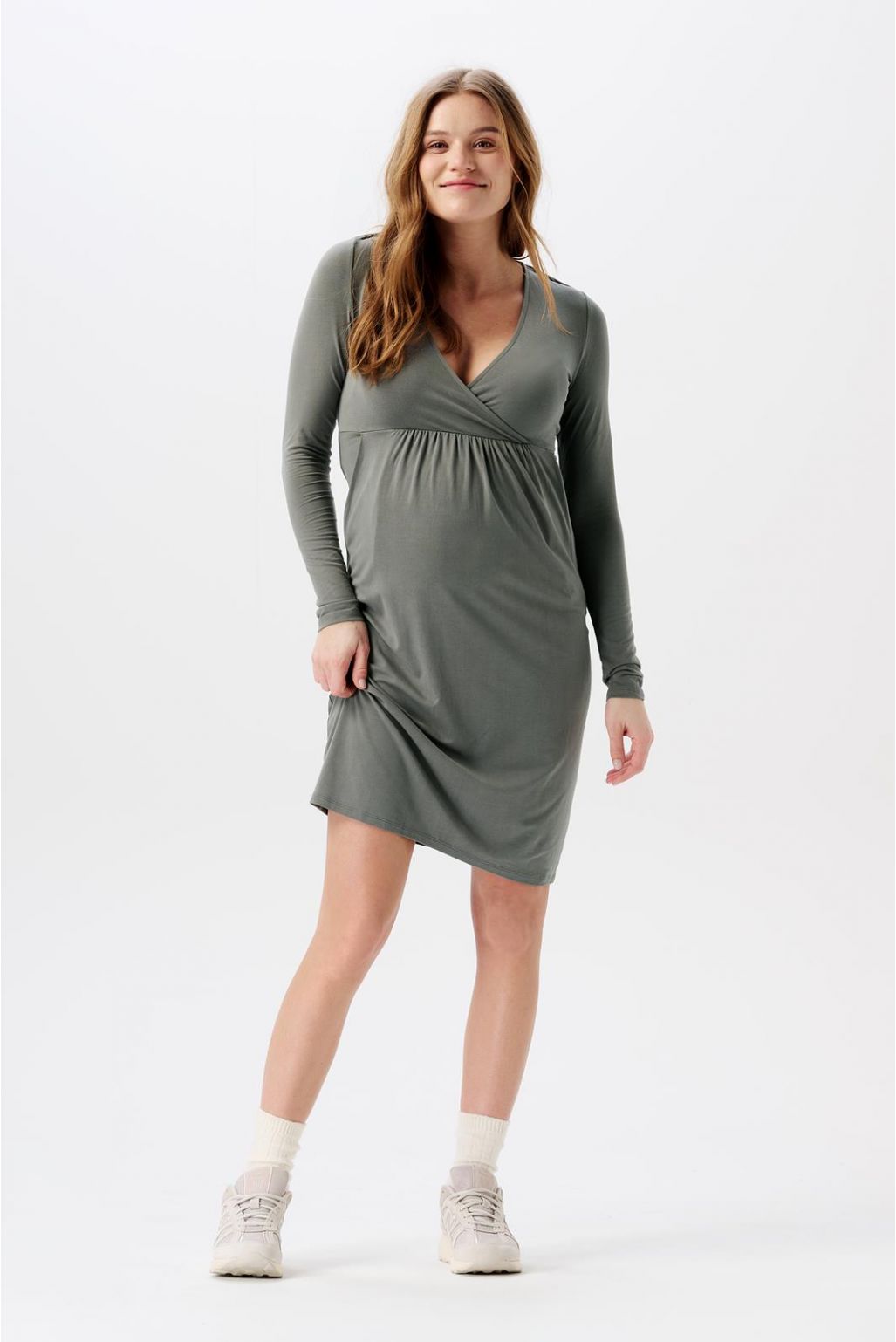 noppies Jurk met voedingsfunctie Gaja - Sage