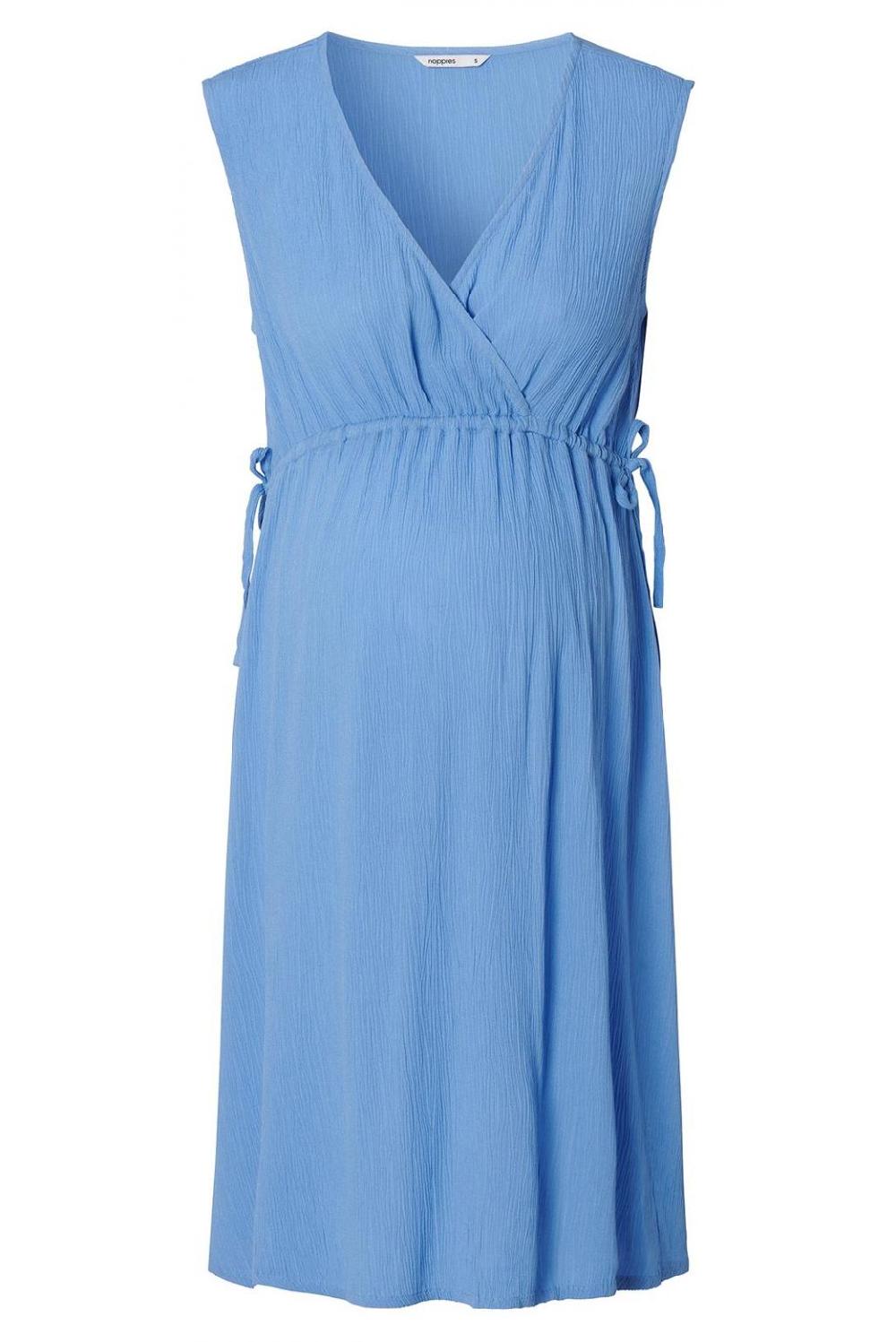 Noppies Jurk Met Voedingsfunctie Han - Cornflower