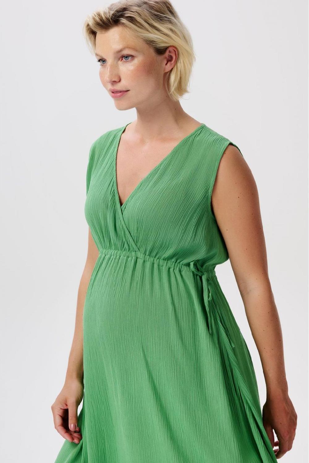 Noppies Jurk Met Voedingsfunctie Han - Peppermint