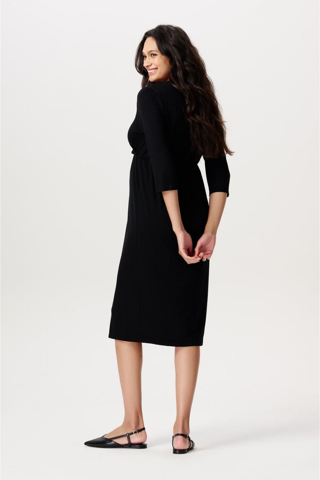 Noppies Jurk Met Voedingsfunctie Lund - Black