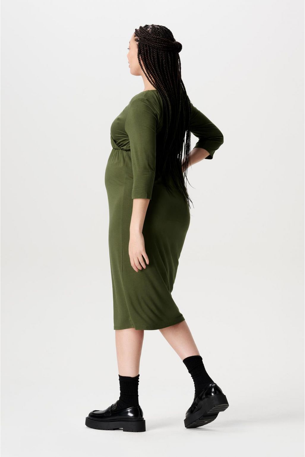 Noppies Jurk Met Voedingsfunctie Lund - Forest Night