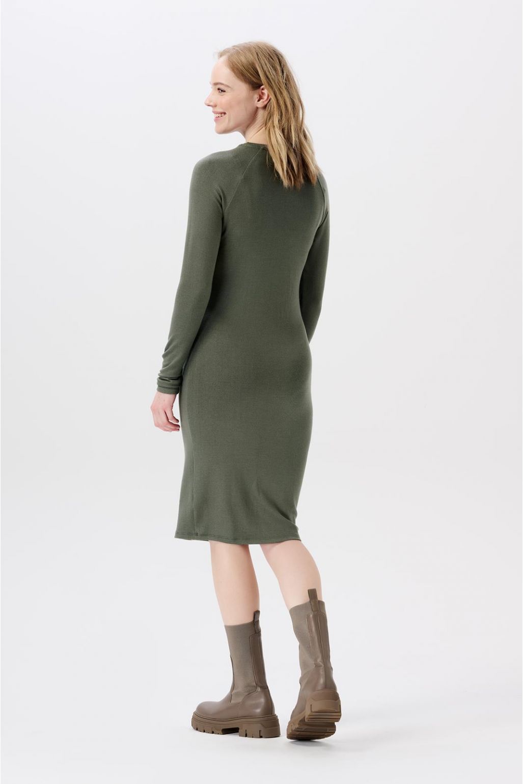 Noppies Jurk Met Voedingsfunctie Zane - Olive