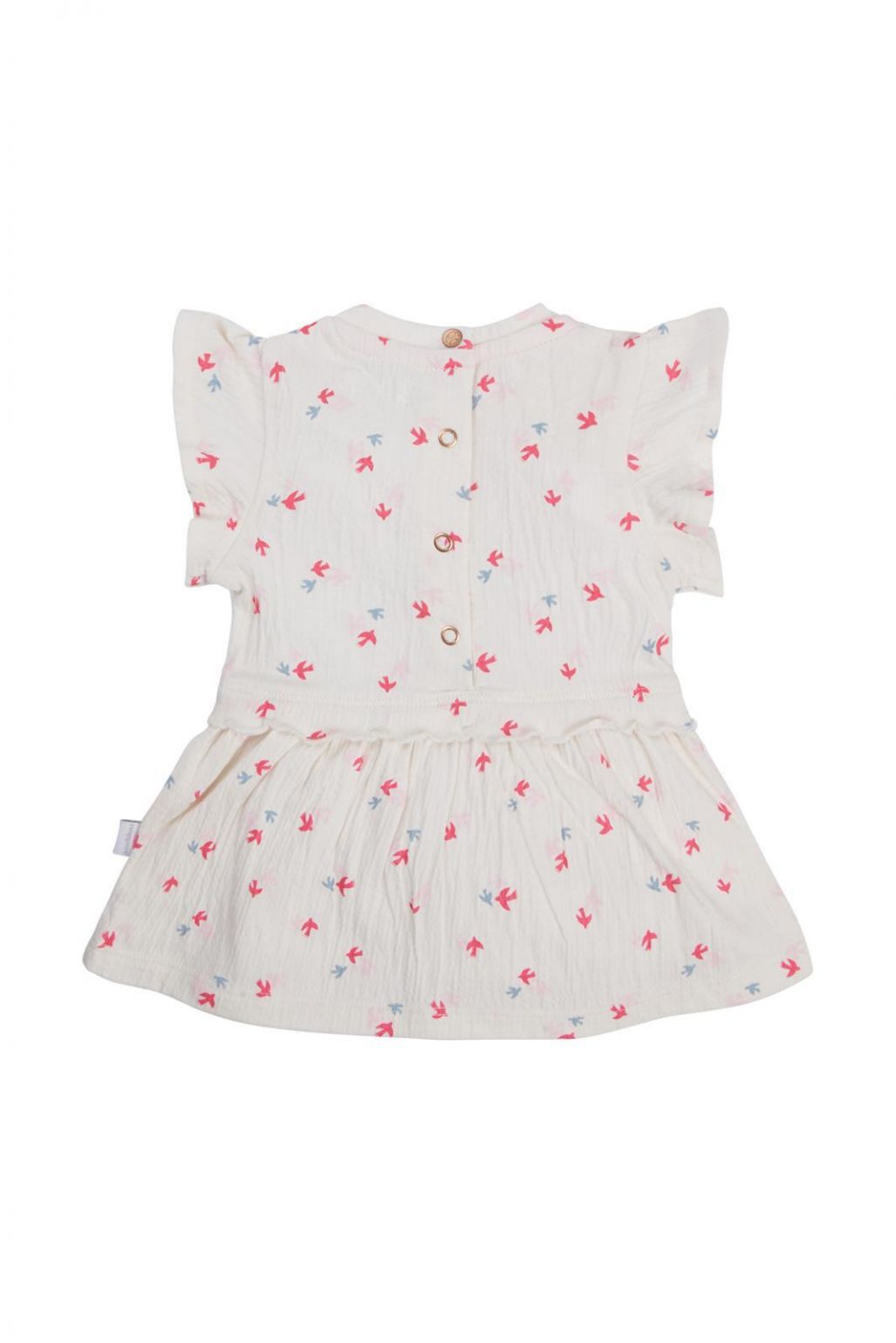 Noppies Jurk Minden - Animals Pattern Off White