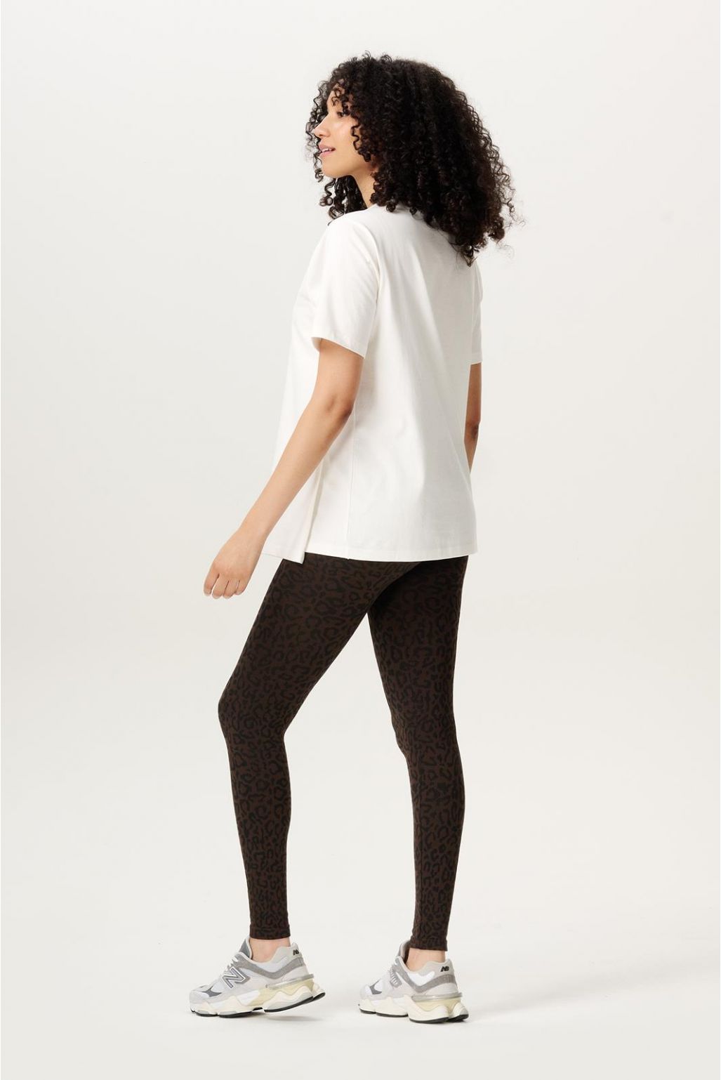 Noppies Legging Cara Leopard - Coffee Bean