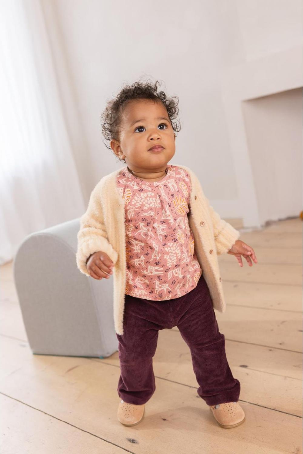 Noppies Legging Flora - Eggplant