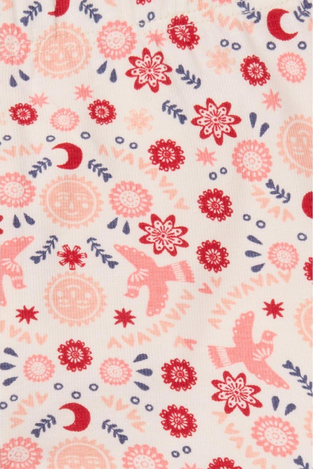 Noppies Legging Milville - Floral Pattern Pink