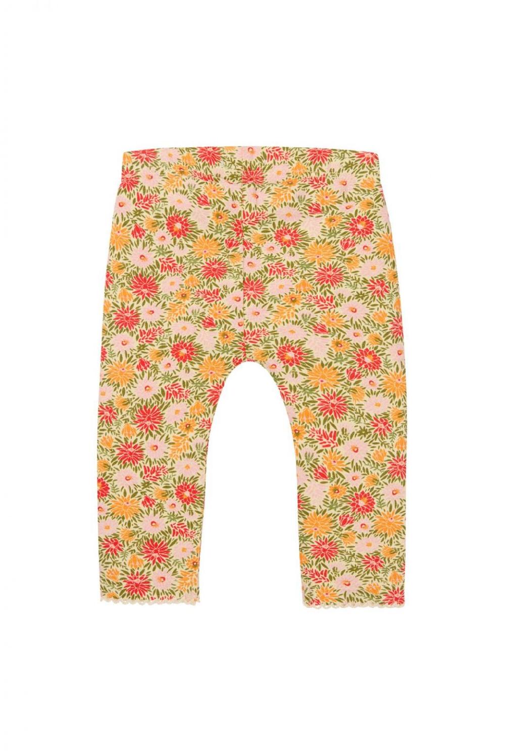 Noppies Legging Milwaukie - Floral Pattern Orange