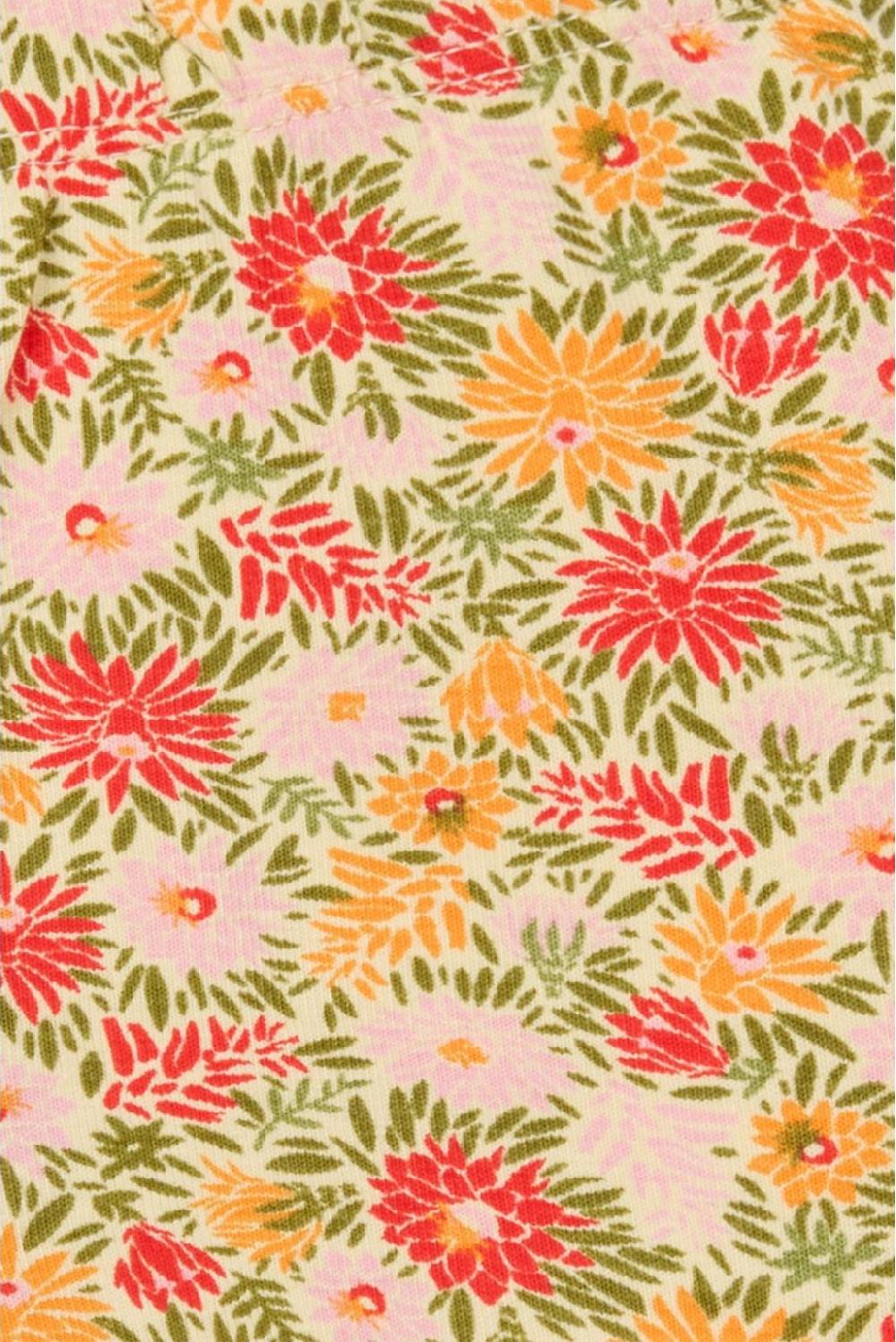 Noppies Legging Milwaukie - Floral Pattern Orange