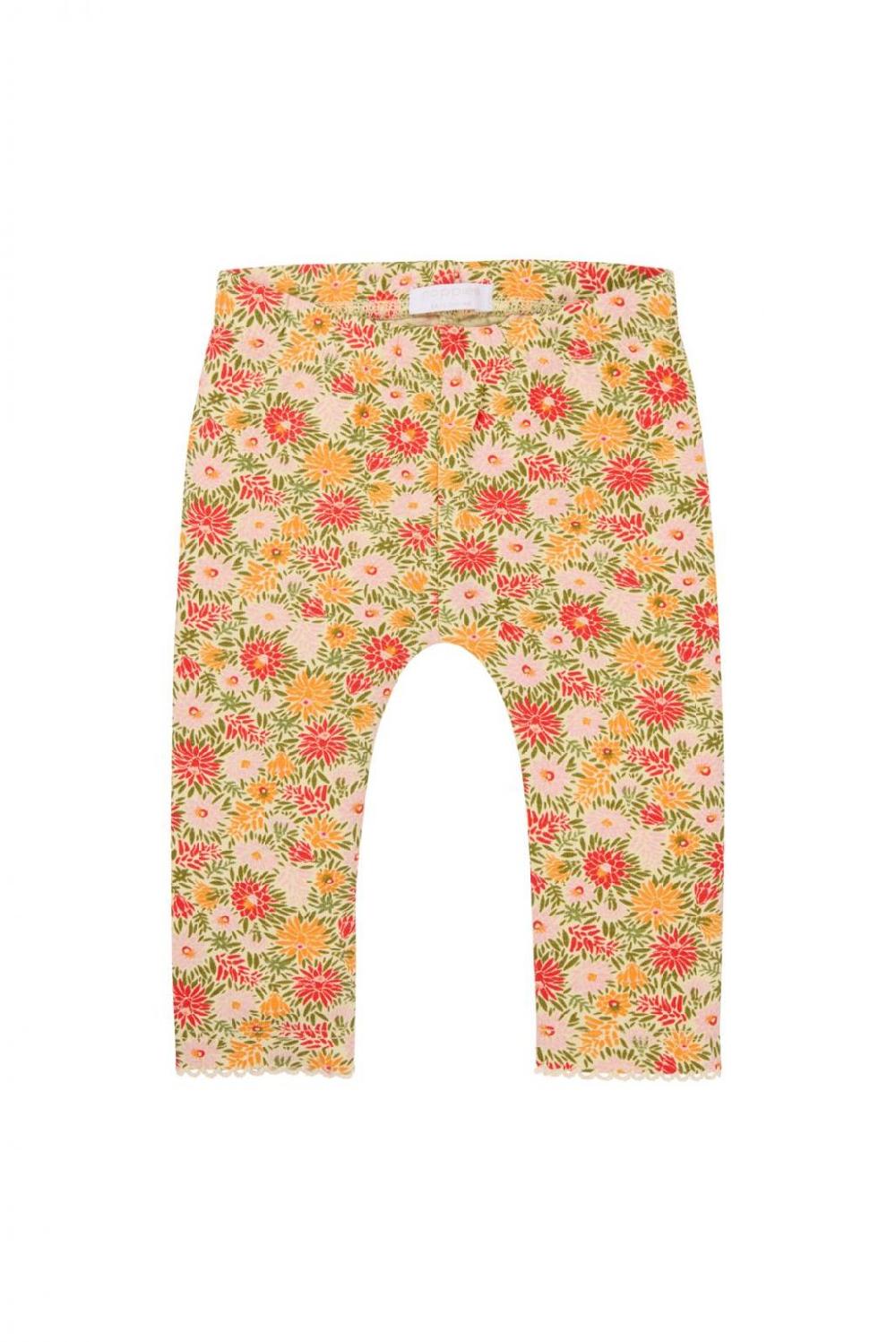 noppies Legging Milwaukie - Floral pattern Orange