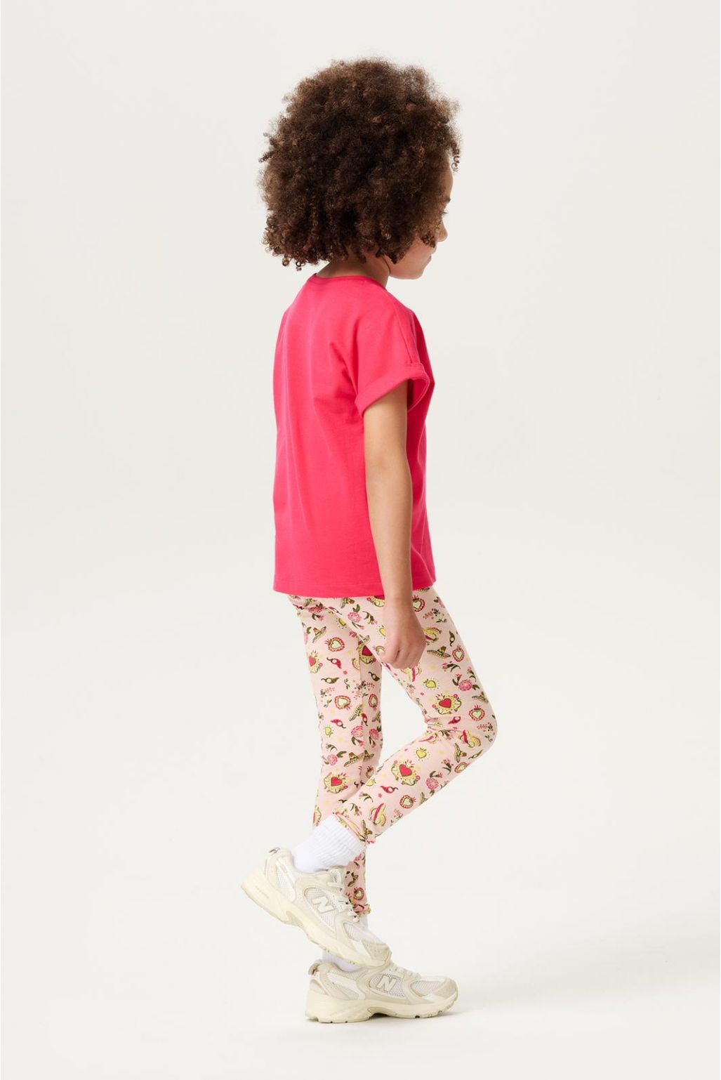 Noppies Legging Noank - Hearts Pattern Pink