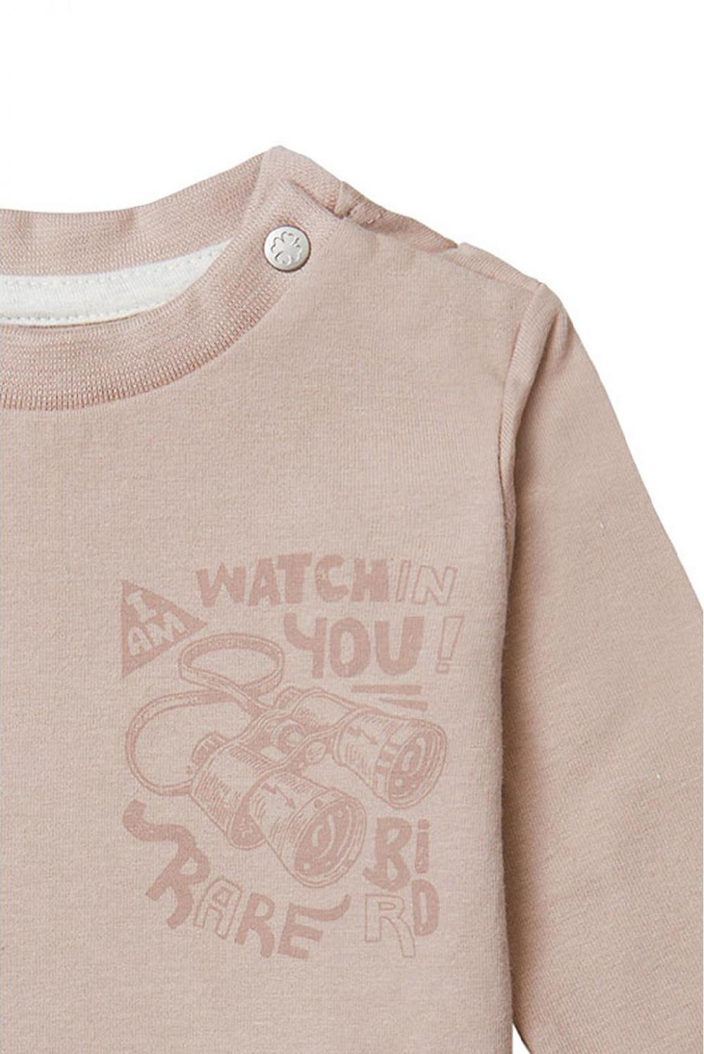 Noppies Longsleeve Biscoe - Warm Taupe