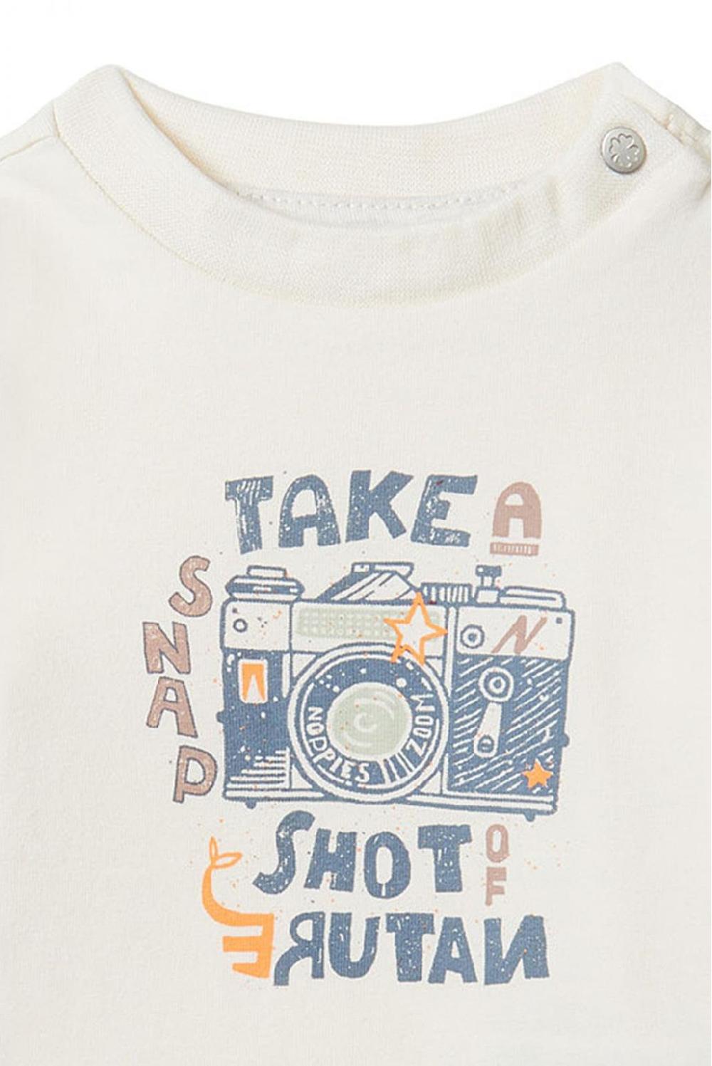 Noppies Longsleeve Biscoe - Whitecap Gray