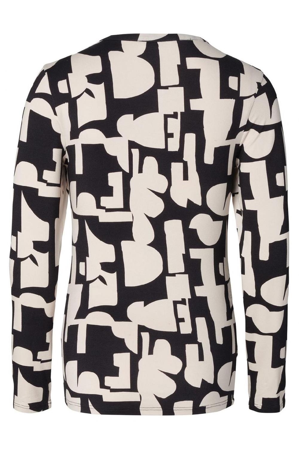 Noppies Longsleeve Eura - Monochrome All Over Print
