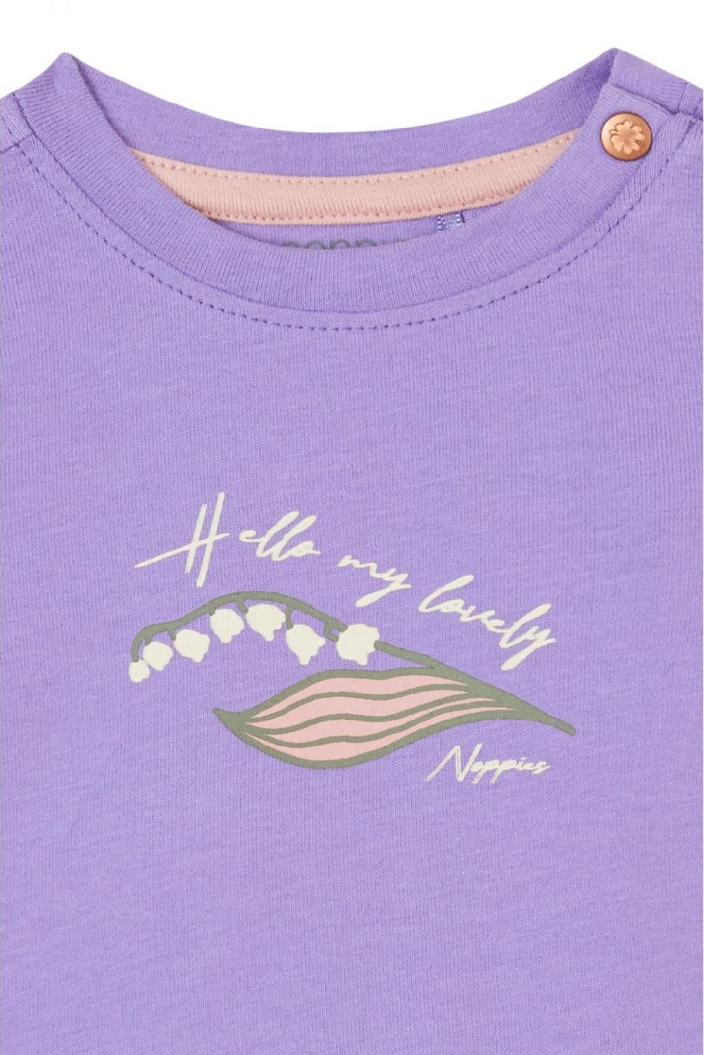 Noppies Longsleeve Fontaine - Paisley Purple