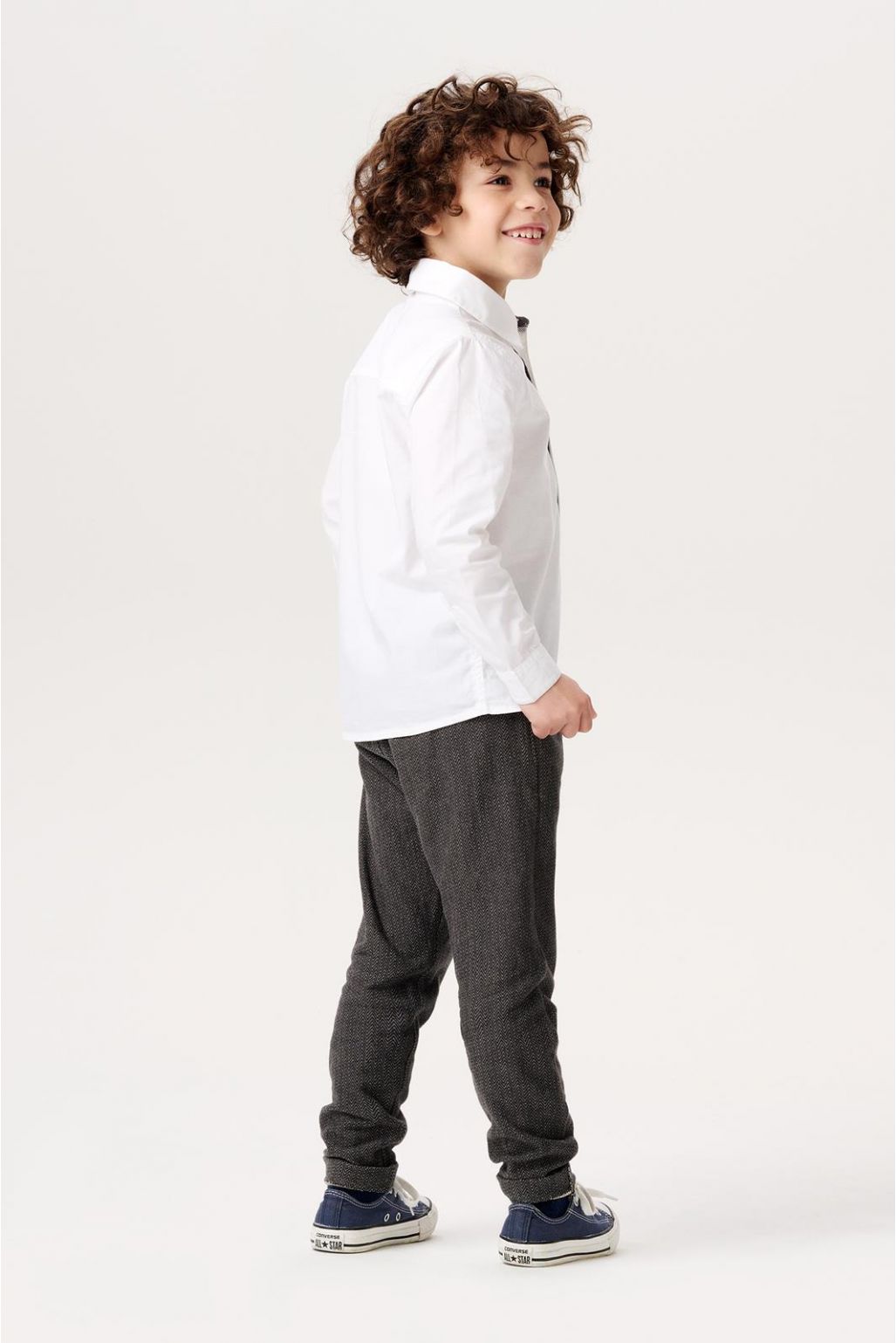 Noppies Longsleeve Golden - White