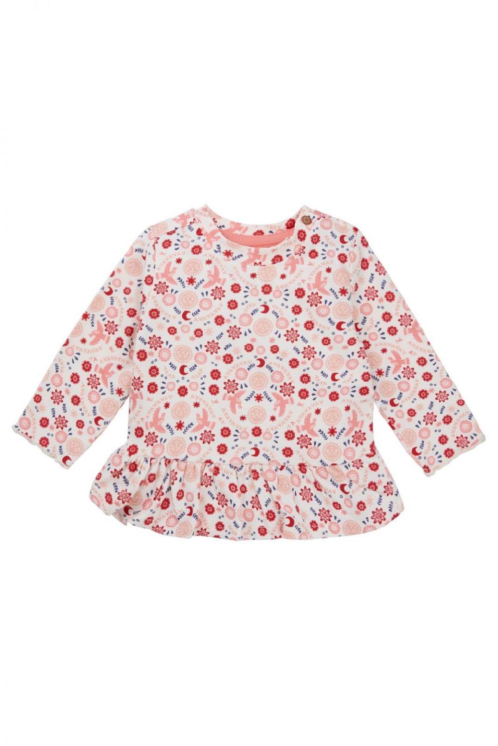 noppies Longsleeve Meeker - Floral pattern Pink