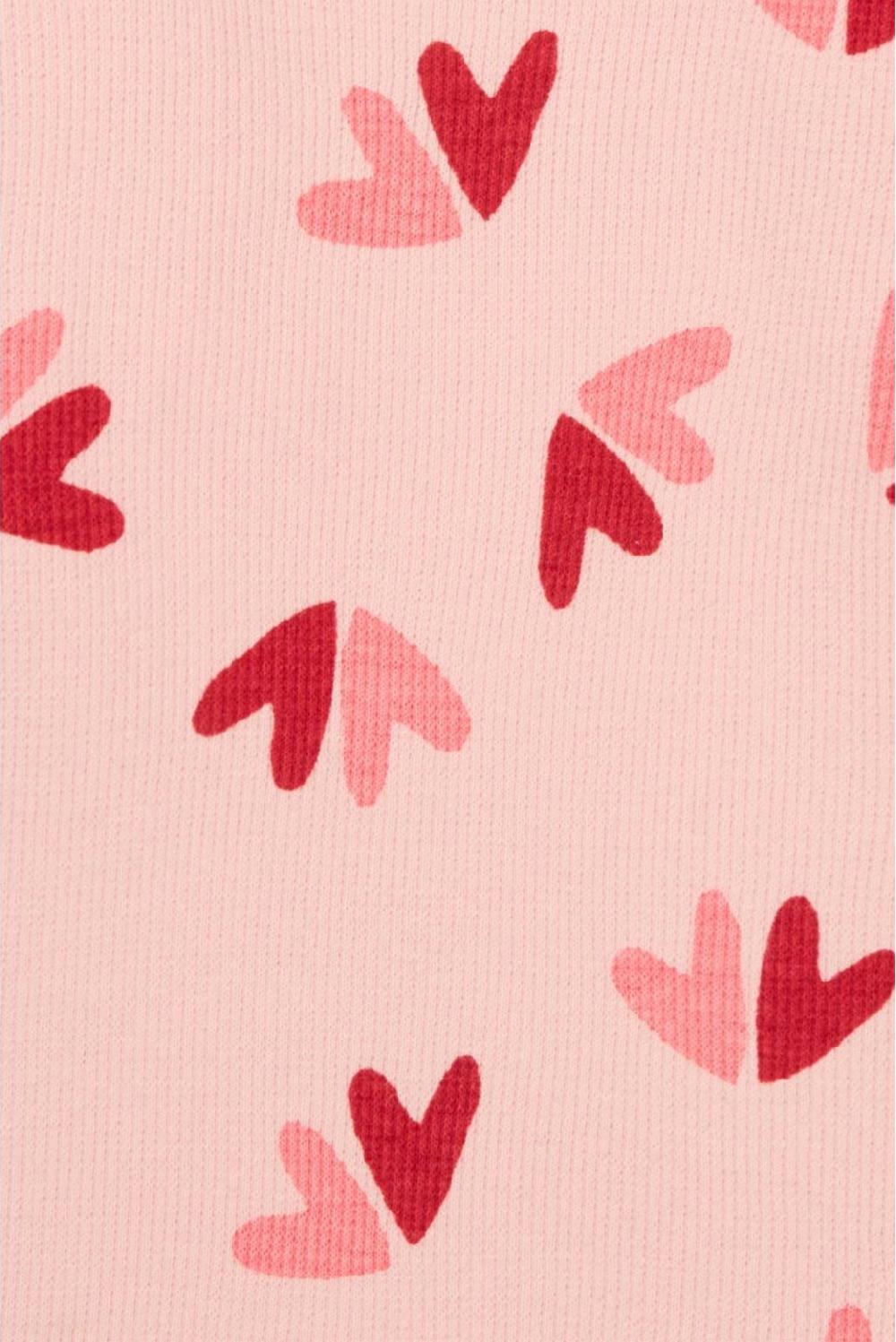 Noppies Longsleeve Minco - Hearts Pattern Pink