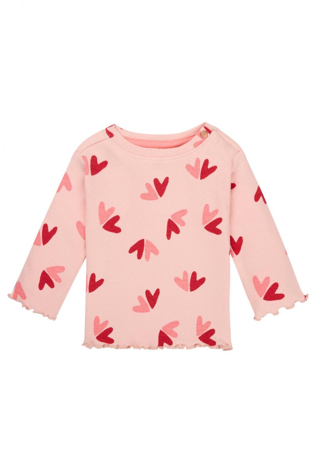 noppies Longsleeve Minco - Hearts pattern Pink