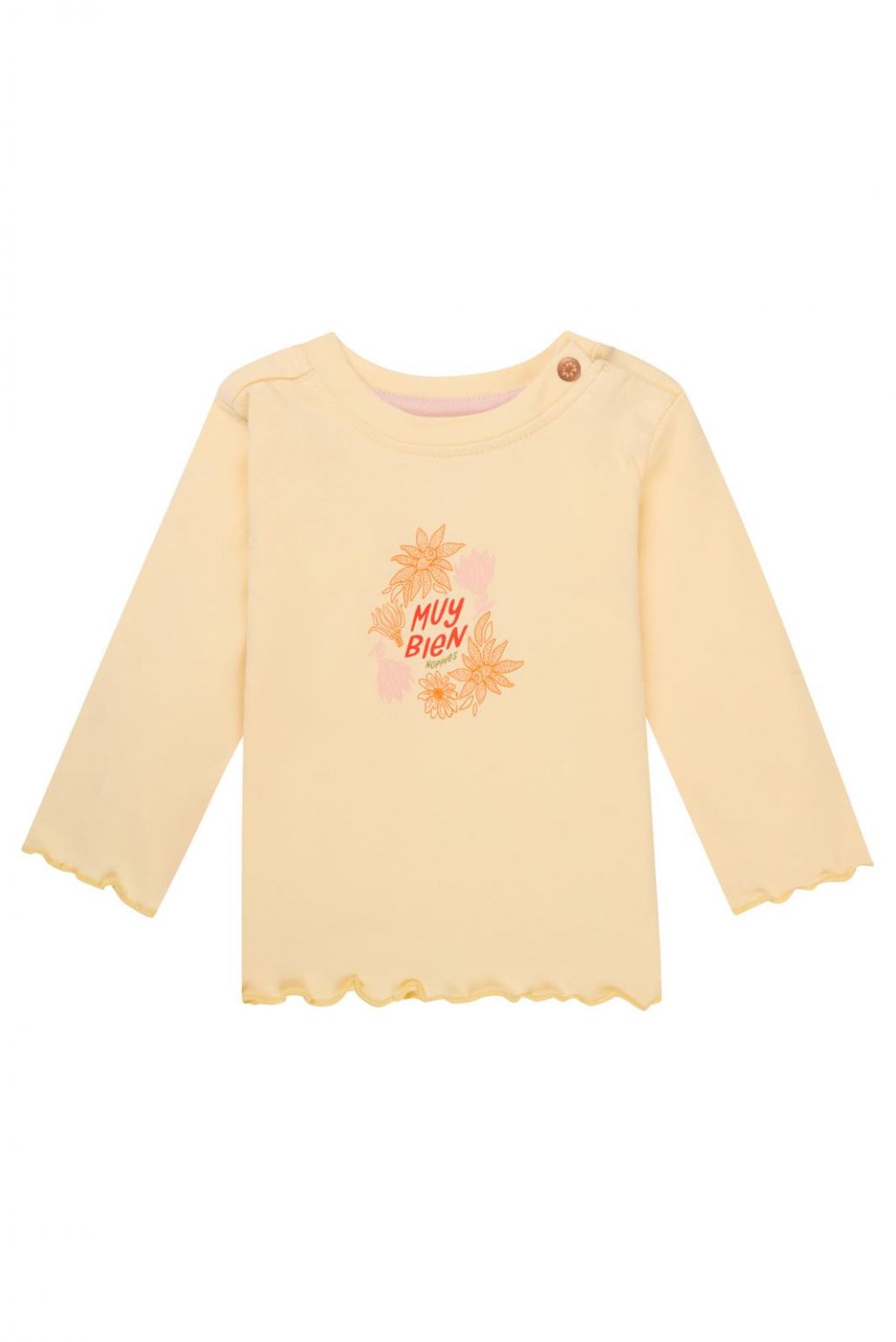noppies Longsleeve Monarch - Banana Crepe