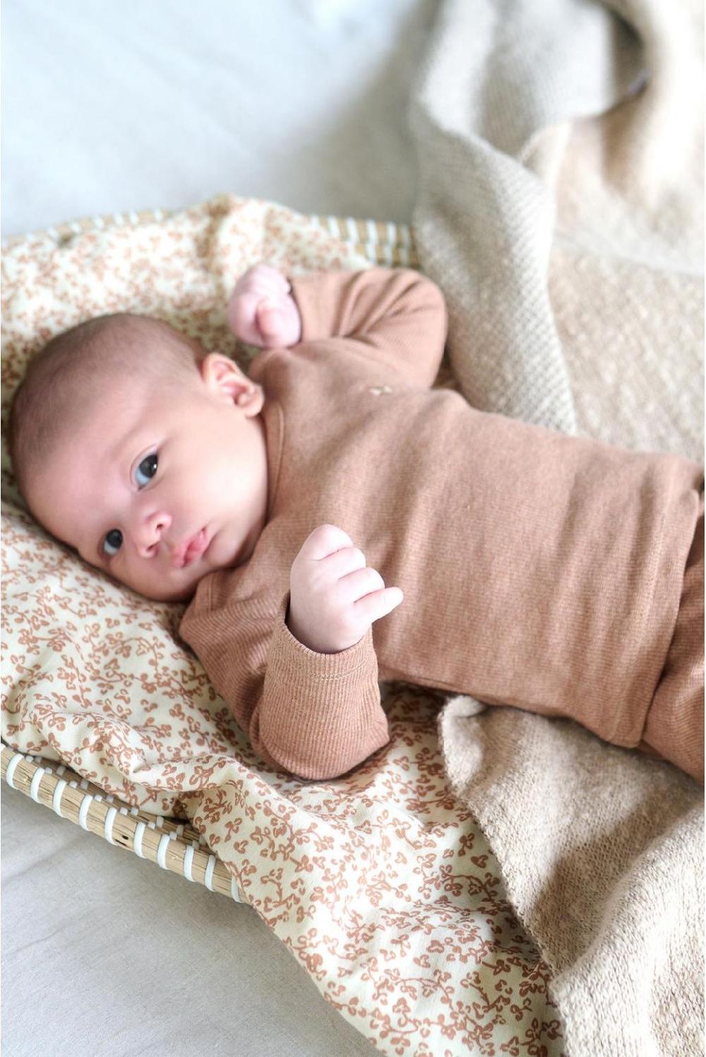 Noppies Longsleeve Natal - Cafe Au Lait Melange