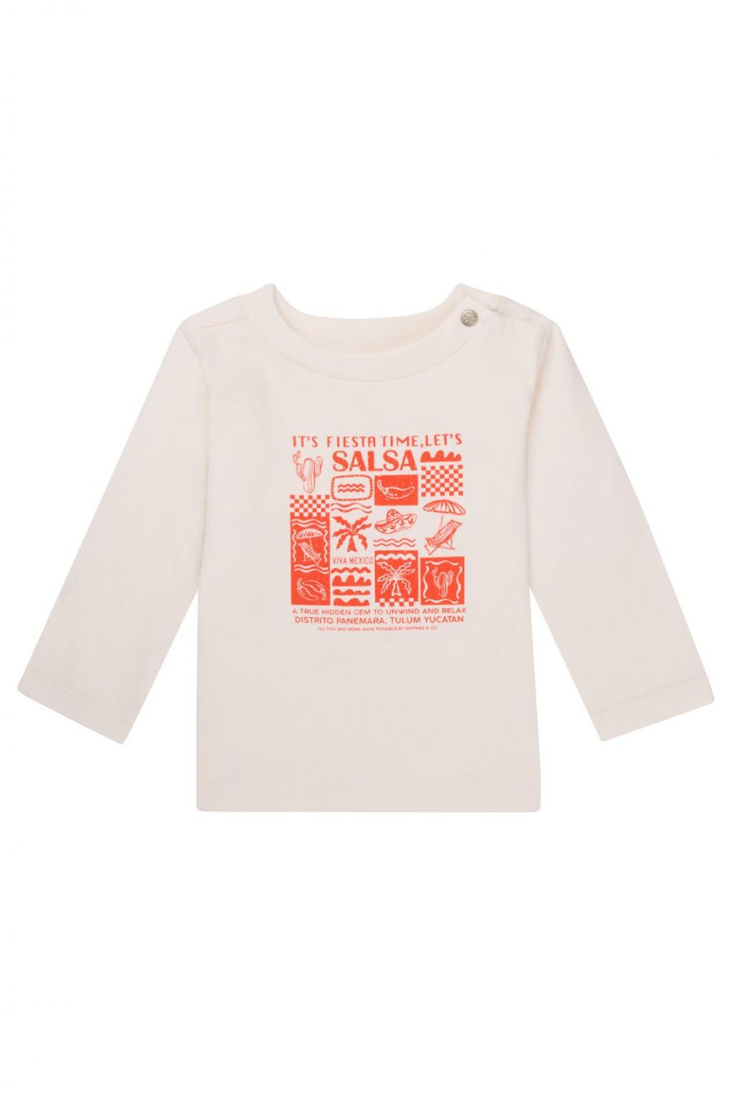 noppies Longsleeve Okawa - Whisper White