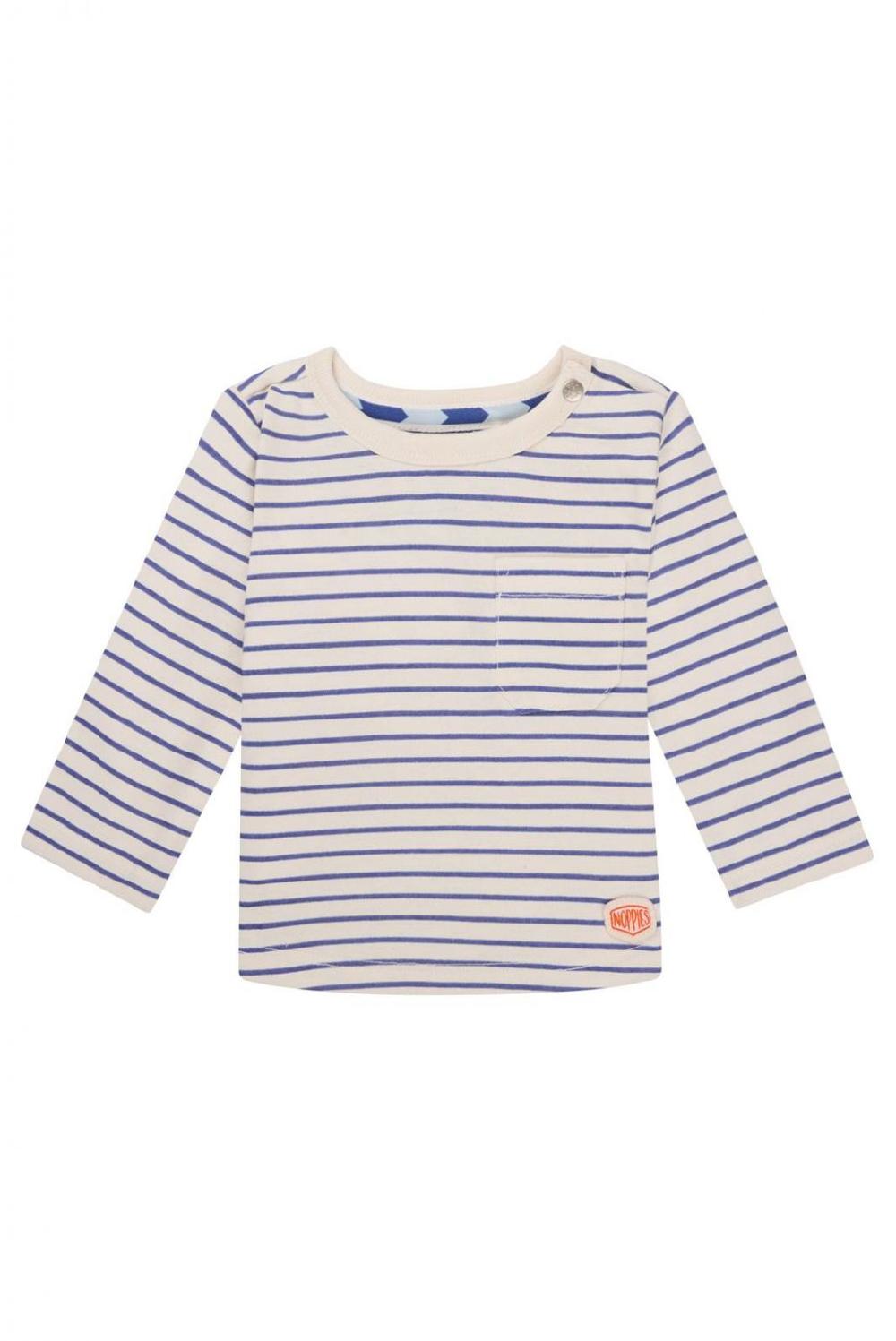 noppies Longsleeve Osburn - Stripe pattern Dark Blue