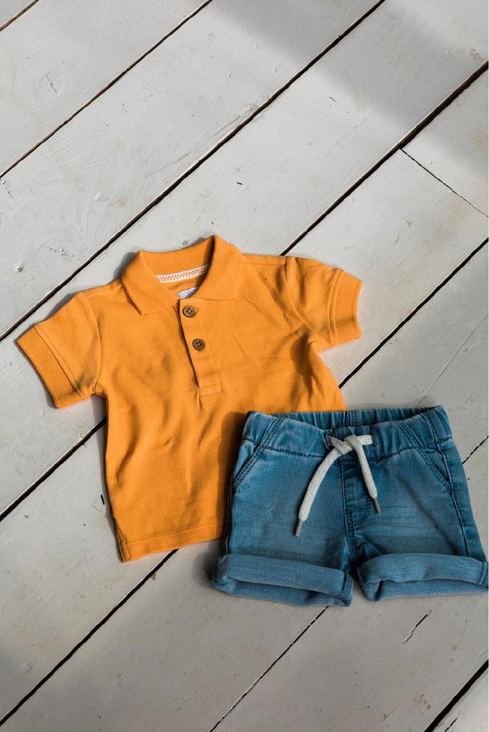 Noppies Poloshirt Berryville - Tangerine
