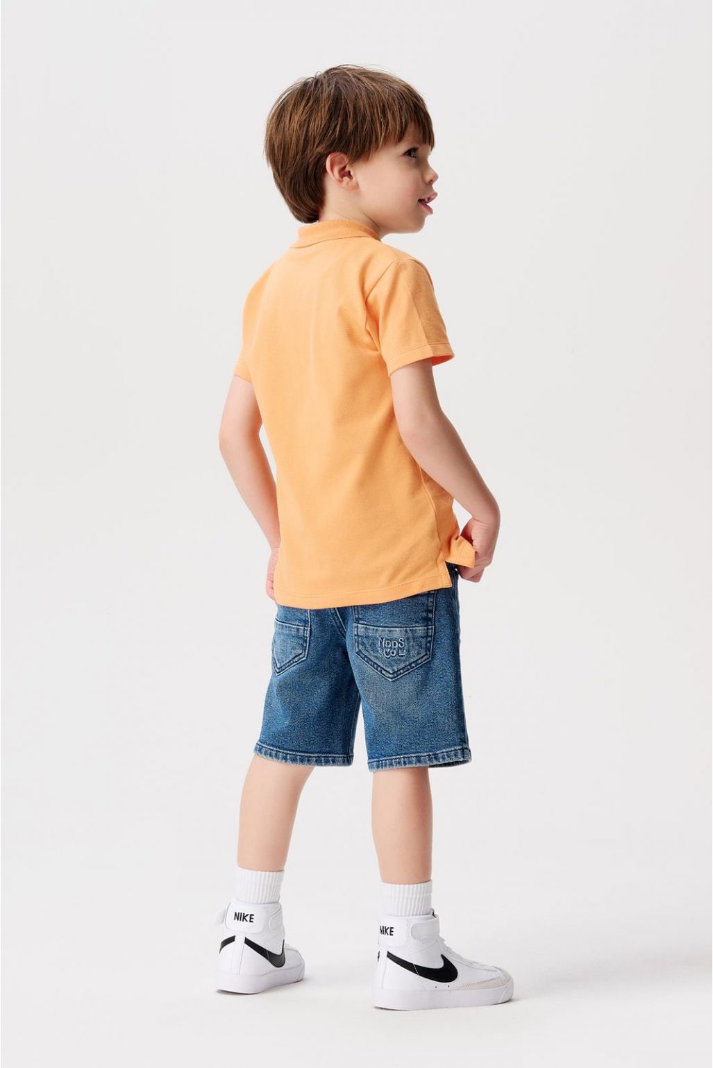 Noppies Poloshirt Delmas - Tangerine