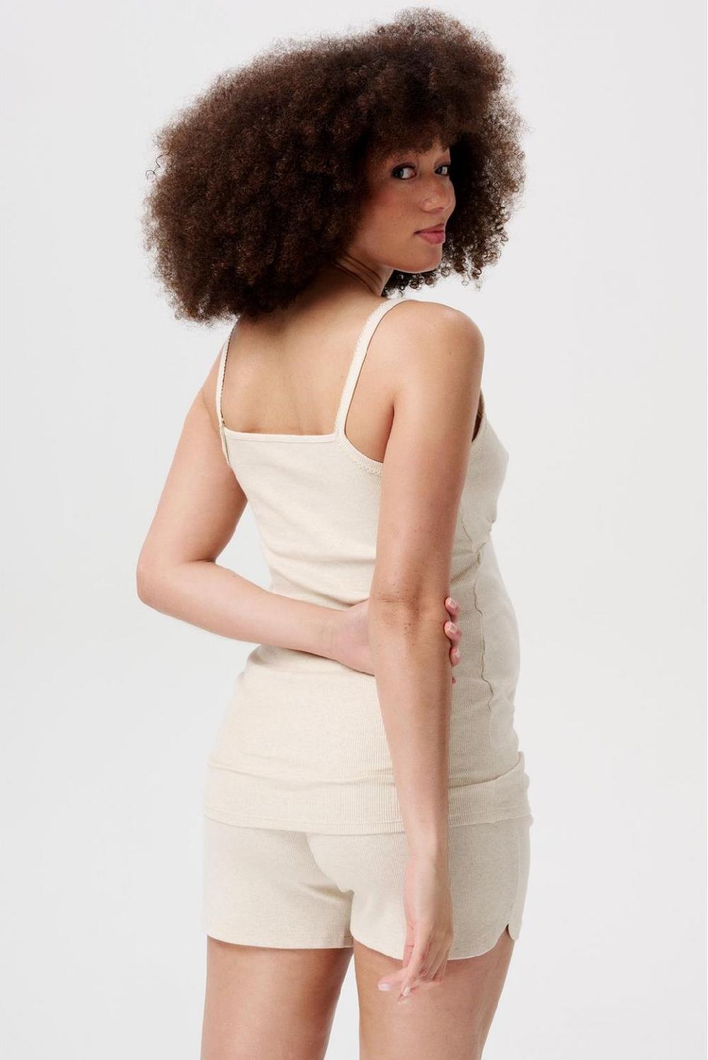 Noppies Pyjamashort Jada - Oatmeal