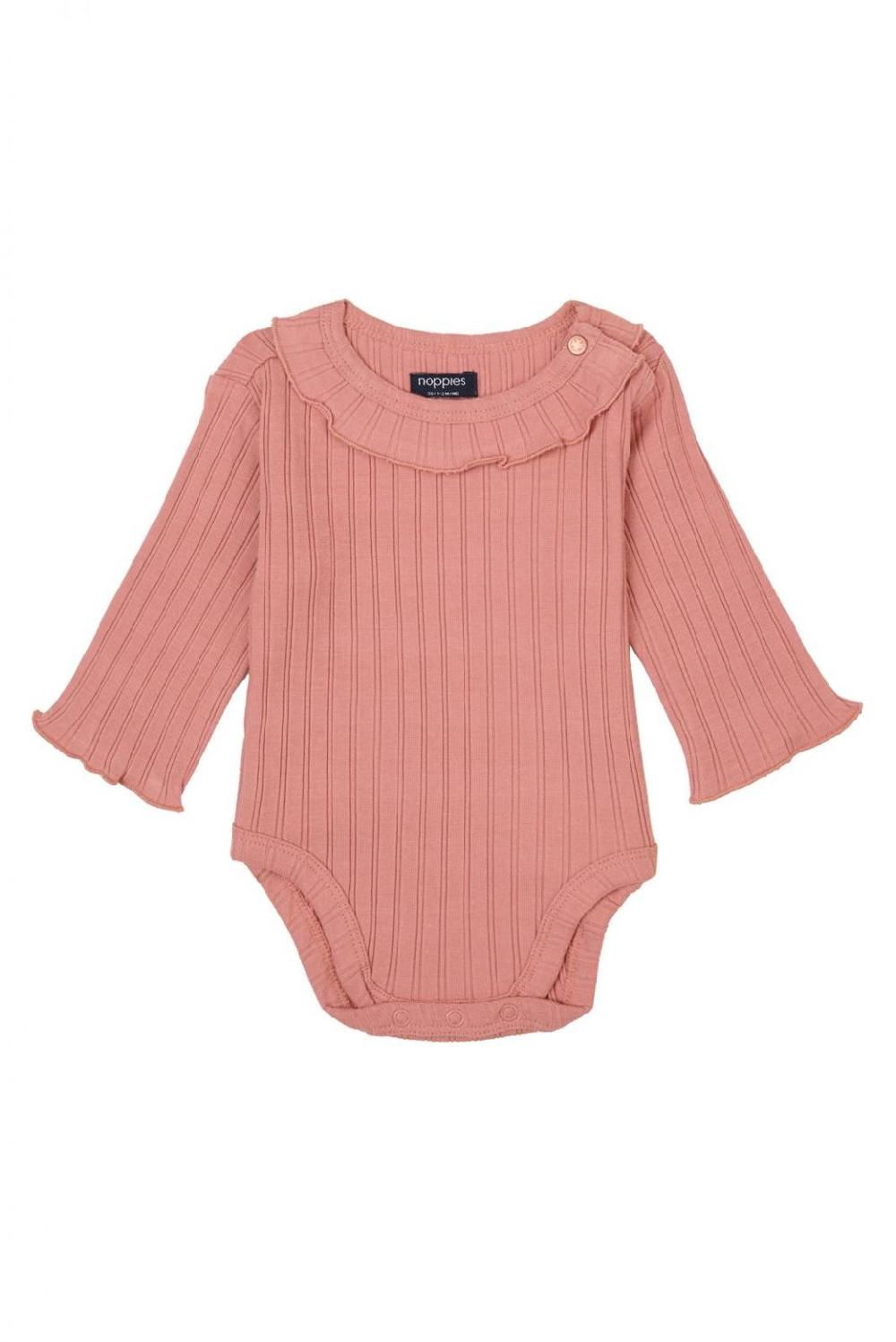Noppies Romper Fechain - Old Rose