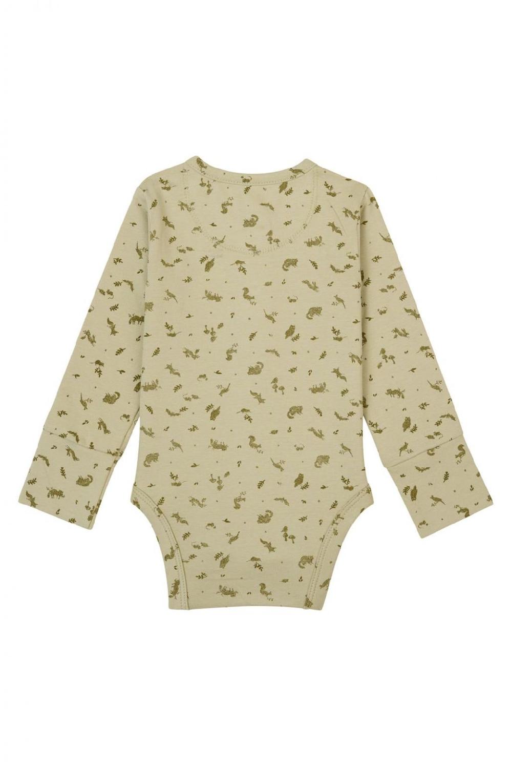 Noppies Romper Gema - Moss Gray