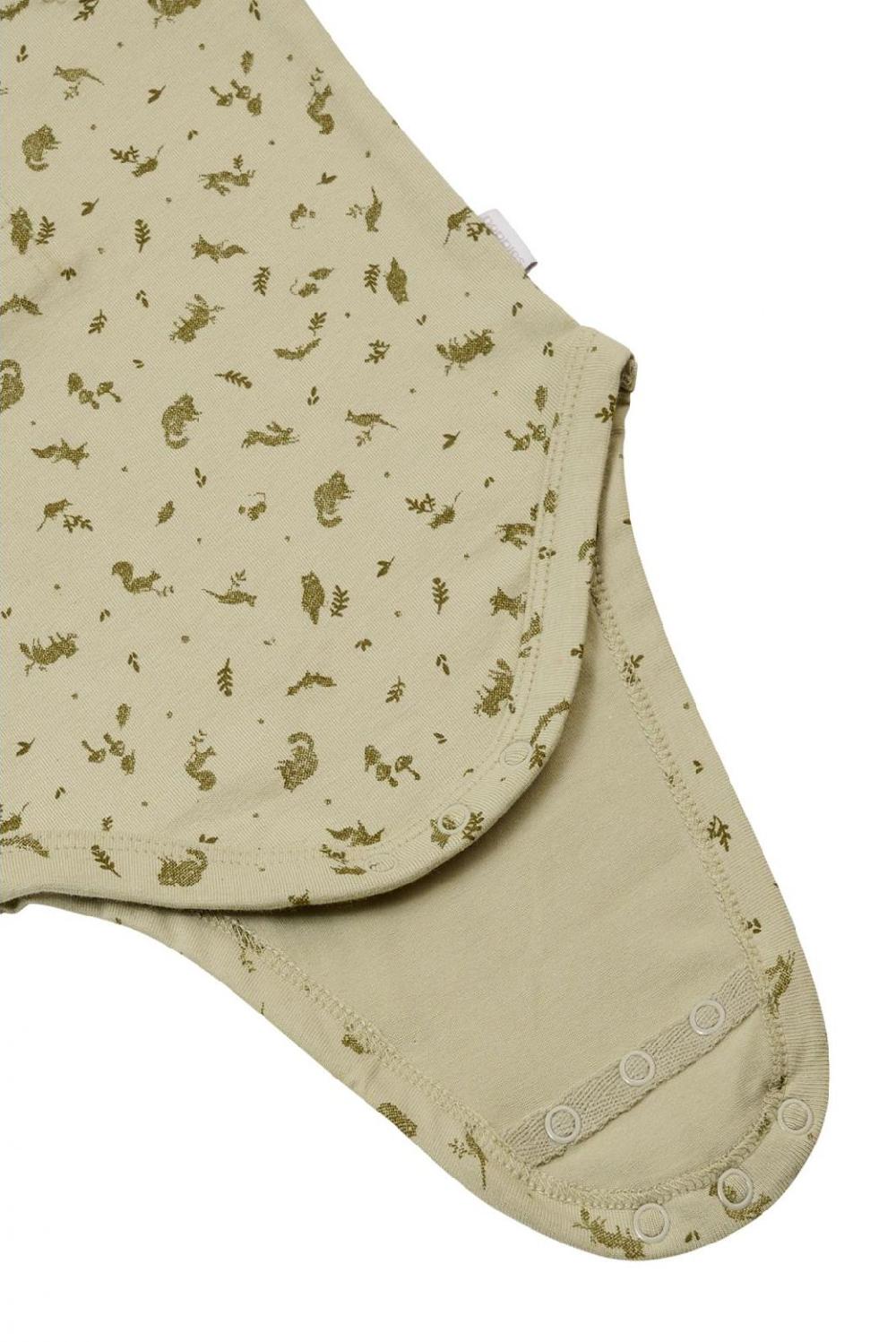 Noppies Romper Gema - Moss Gray