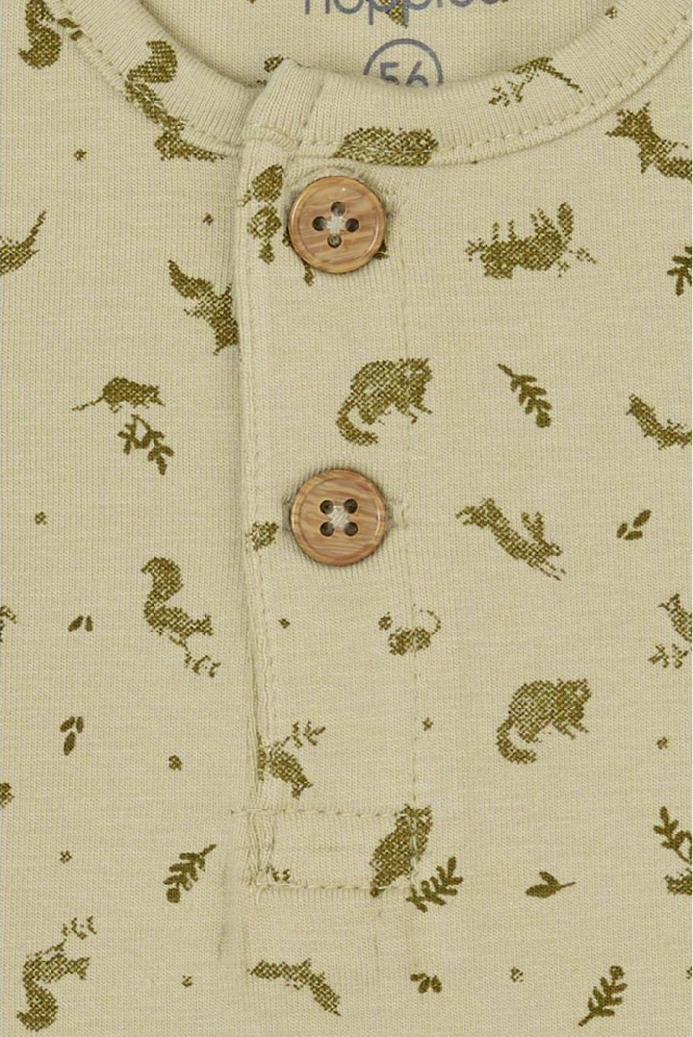 Noppies Romper Gema - Moss Gray