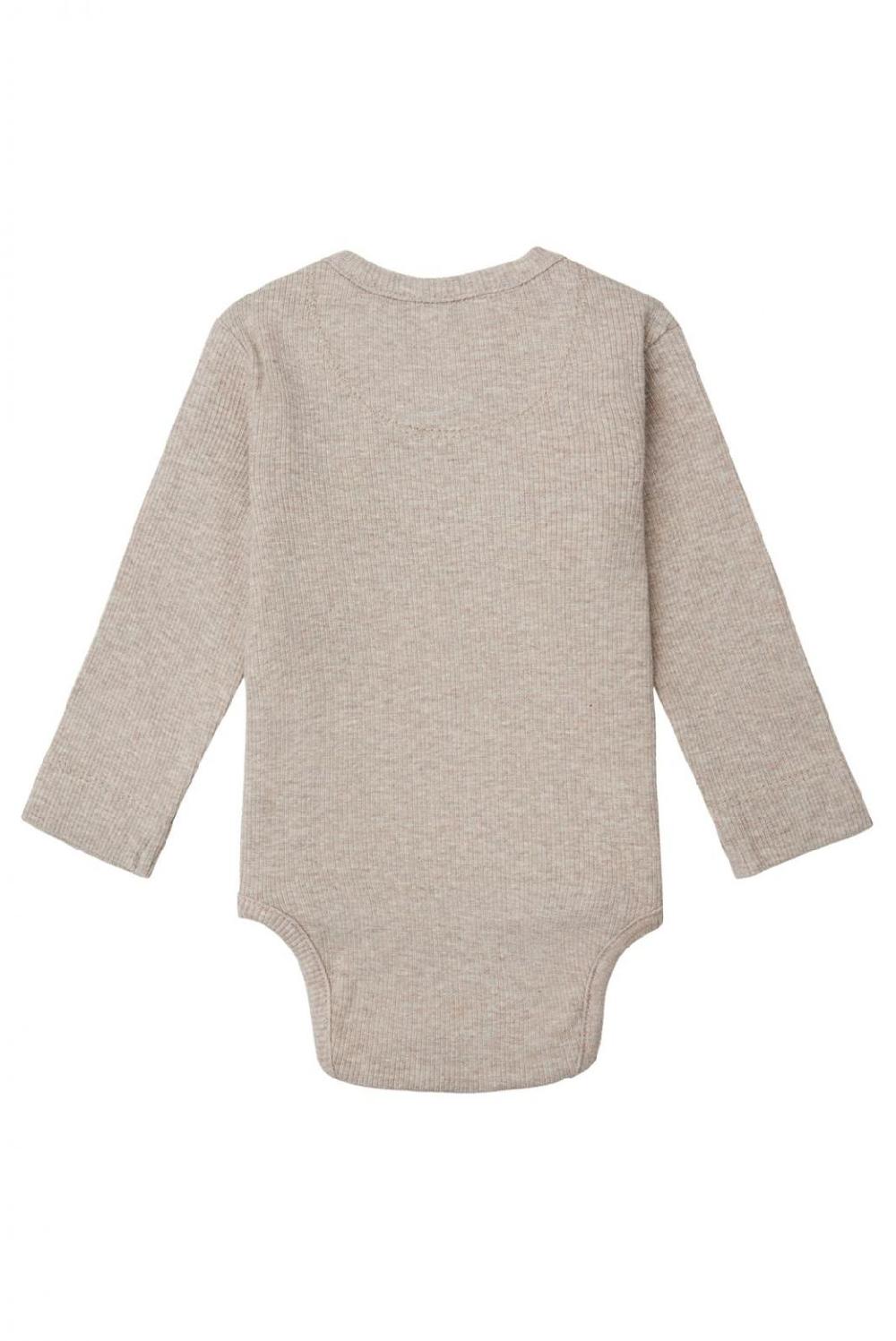 Noppies Romper Nino - Taupe Melange